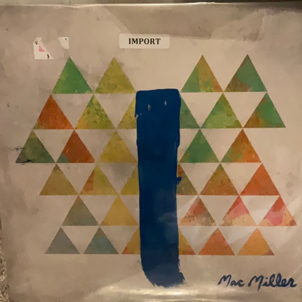 Mac Miller Blue Slide Park Vinyl Record
